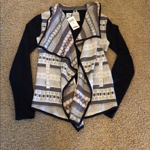 Open sweater